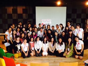 Mentors, Mentees and the Wedu team at the Global Mentoring Walk Bangkok 2013